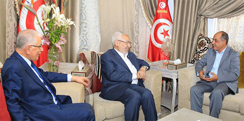Ghannouchi, Ghariani et Morjane. 