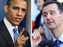 Assad défie Obama. 