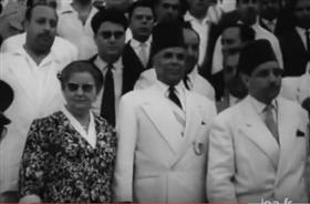 Habib Bourguiba le jour de la proclamation de la république, le 25 juille 1957.