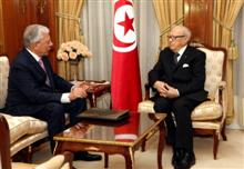 Entrevue Béji Caïd Essebsi/ Taieb Baccouche. 