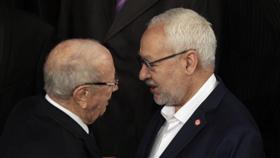 Béji Caïd Essebsi et Rached Ghannouchi.