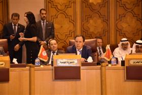 Jhinaoui à la 150ème session du Conseil de la Ligue arabe au Caire. 