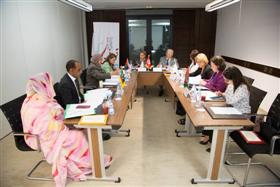 Réunion des ministres de la femme du Maghreb, le 11 août 2018 à Tunis. 