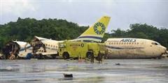 Un avion s'écrase en Colombie. 