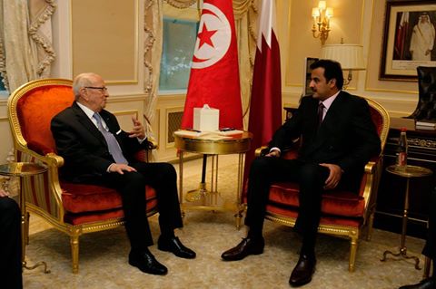 Le chef de l'Etat rencontre le prince du Qatar à New-York. 