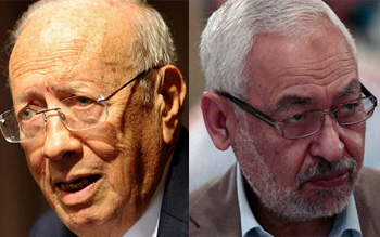 La glace n'est pas encore brisée entre Béji Caïd Essebsi et Rached Ghannouchi 