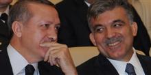 Abdullah Gül et Recep Tayyip Erdogan. 