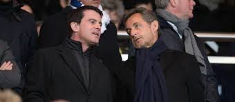 Manuel Valls et Nicolas Sarkozy. 