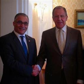Rencontre Mohsen Marzouk/ Serguei Lavrov à Moscou. 