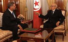 Béji Caïd Essebsi et Habib Essid. 