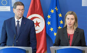 Habib Essid et Federica Mogherini