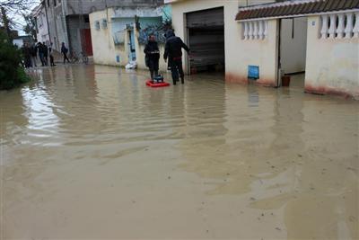 Inondations à Jendouba. 