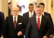 Béji Caïd Essebsi et Abdallah II.