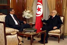 Entretien Béji Caïd Essebsi/ Habib Essid. 