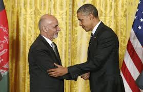 Ashraf Ghani, Barak Obama