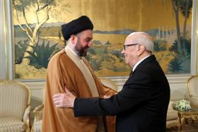 Béji Caïd Essebsi reçoit ce vendredi 21 avril l'Irakien Ammar Hakim. 