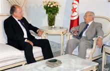 Mustapha Ben Jaâfar et Béji Caïd Essebsi.