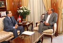 Rencontre Moncef Marzouki/ Mongi Hamdi. 