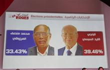 Marzouki et Caïd Essebsi vont s'affronter au second tour de la présidentielle. 