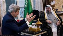 John Kerry s'est entretenu hier avec le roi saoudien à Djeddah.