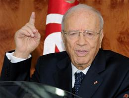 Béji Caïd Essebsi. 