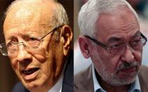Béji Caïd Essebsi et Rached Ghannouchi.