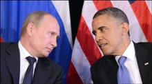 Poutine et Obama. 