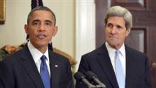 Obama et Kerry évoquent la possiblité de frappes aériennes en Irak. 