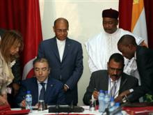 Signature de conventions entre la Tunisie et le Tchad. 