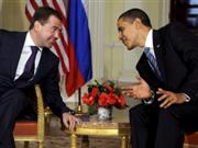 Obama/ Medvedev.