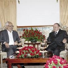 Entretien Abdelaziz Bouteflika et Rached Ghannouchi.