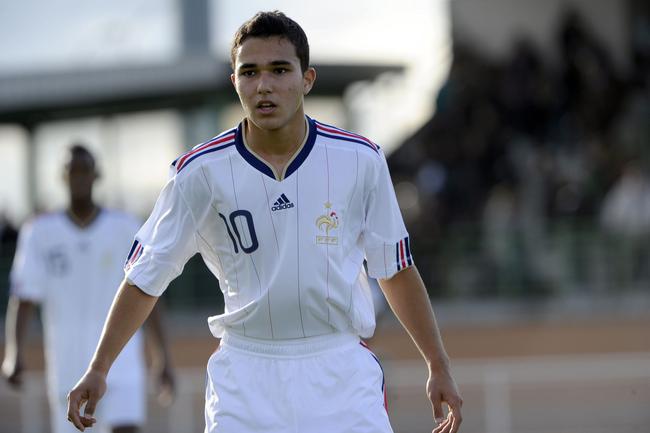 Zakaria Laâbidi, jeune milieu offensif de l'Olympique Lyonnais