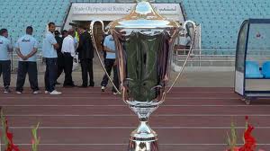 Le trophée de la coupe de Tunisie