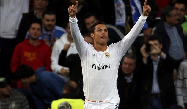 Cristiano Ronaldo, auteur d'un doublé contre la Juventus de Turin