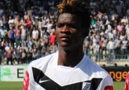 Ibrahim Ndong, joueur gabonais du CS Sfaxien