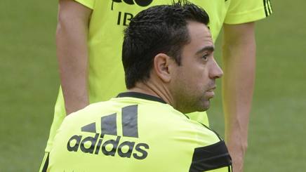 Xavi, milieu offensif du FC Barcelone