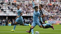 L'ouverture du score de Silva pour Man City face à Newcastle