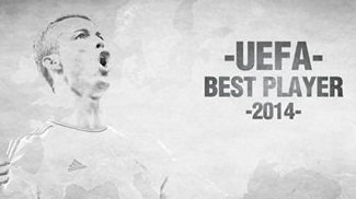 Cristiano Ronaldo, meilleur joueur pour l'UEFa pour la saison 2013/2014