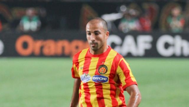 Khaled Mouelhi, avec le maillot de l'Espérance de Tunis