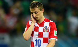 Luka Modric, blessé avec la Croatie face à l'Italie