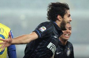 Rannochia a marqué le deuxième but de l'Inter Milan face au Chievo Verone