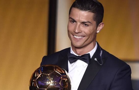 Cristiano Ronaldo, vainqueur du Ballon d'Or 2014
