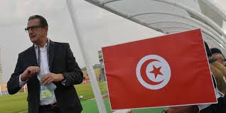 Georges Leekens, sélectionneur de l'équipe de Tunisie