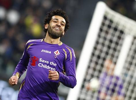 Mohammed Salah, auteur d'un doublé face à la Juventus de Turin