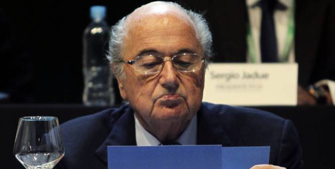 Sepp Blatter, président de la FIFA