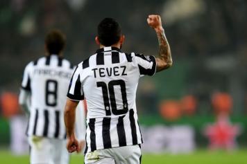 Carlos Tevez, attaquant buteur de la Juventus de Turin