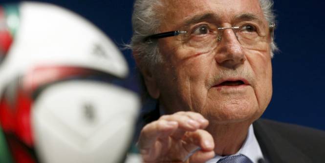 Sepp Blatter, président de la FIFA