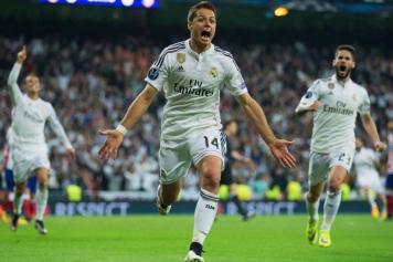 Chicharito Hernandez, avec le maillot du Real Madrid