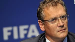 Le secrétaire général de la FIFA et bras droit de Sepp Blatter, Jérôme Valcke