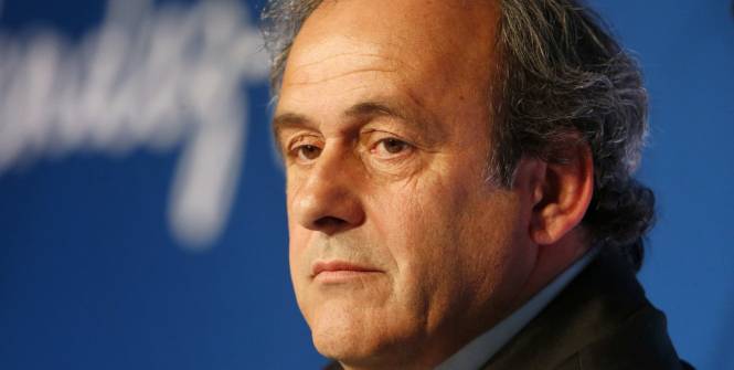 Michel Platini, président de l'UEFA